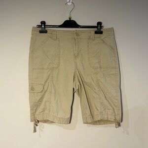 St. John's Bay Beige Cargo Shorts
